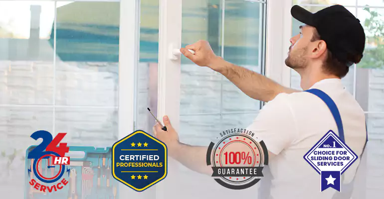 Balcony Glass Door Repair Near Me in Parkland