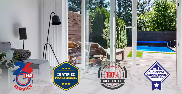 Glass Balcony Sliding Door Repair in Parkland