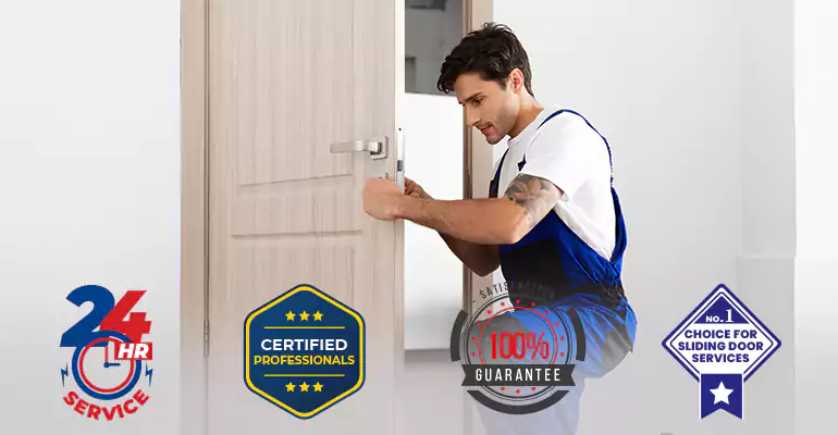 Steel Fire Rated Door Repair in Parkland