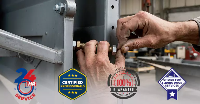 Metal Security Door Repair in Parkland