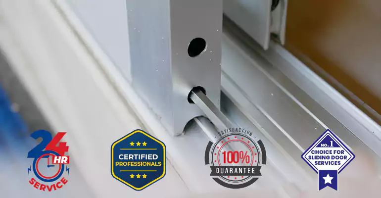 Pella & Andersen Sliding Door Roller Replacement in Parkland