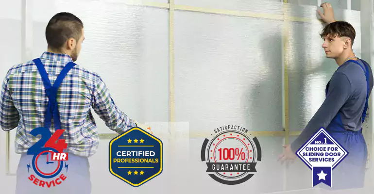 Andersen Sliding Glass Door Screen Replacement in Parkland