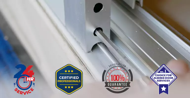 Andersen Sliding Glass Door Track Replacement in Parkland