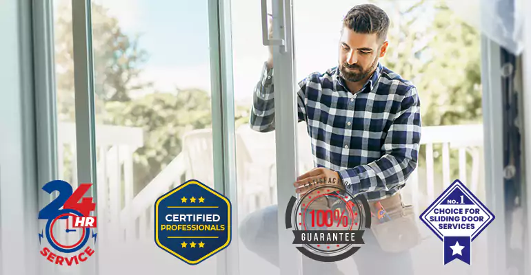 Residential Impact Sliding Glass Door Repair in Parkland