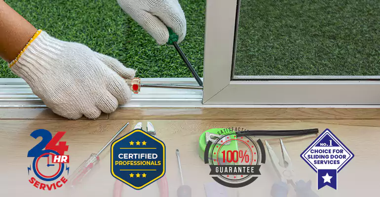 Residential Patio Door Roller Repair in Parkland