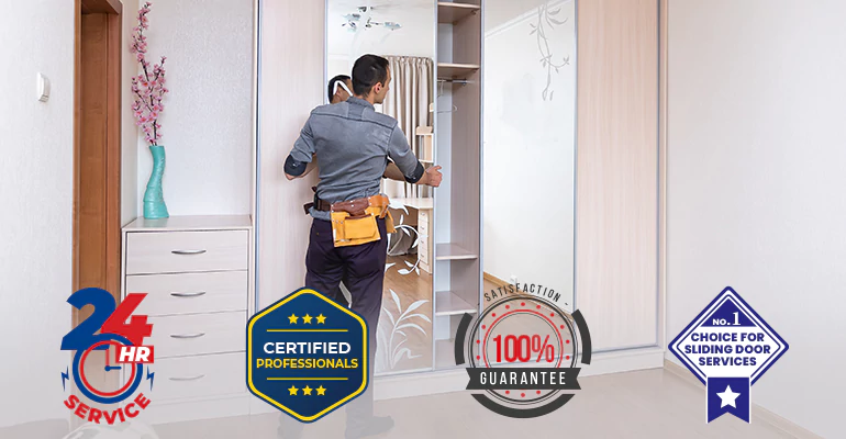 Sliding Closet Door Installation in Parkland, FL