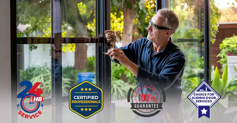 Residential Sliding Door Maintenance in Parkland